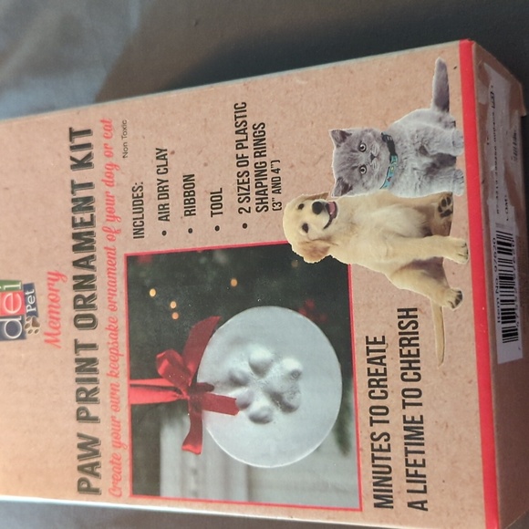 Deli Pet Memory Paw Print Ornament Kit SALE - Picture 2 of 5